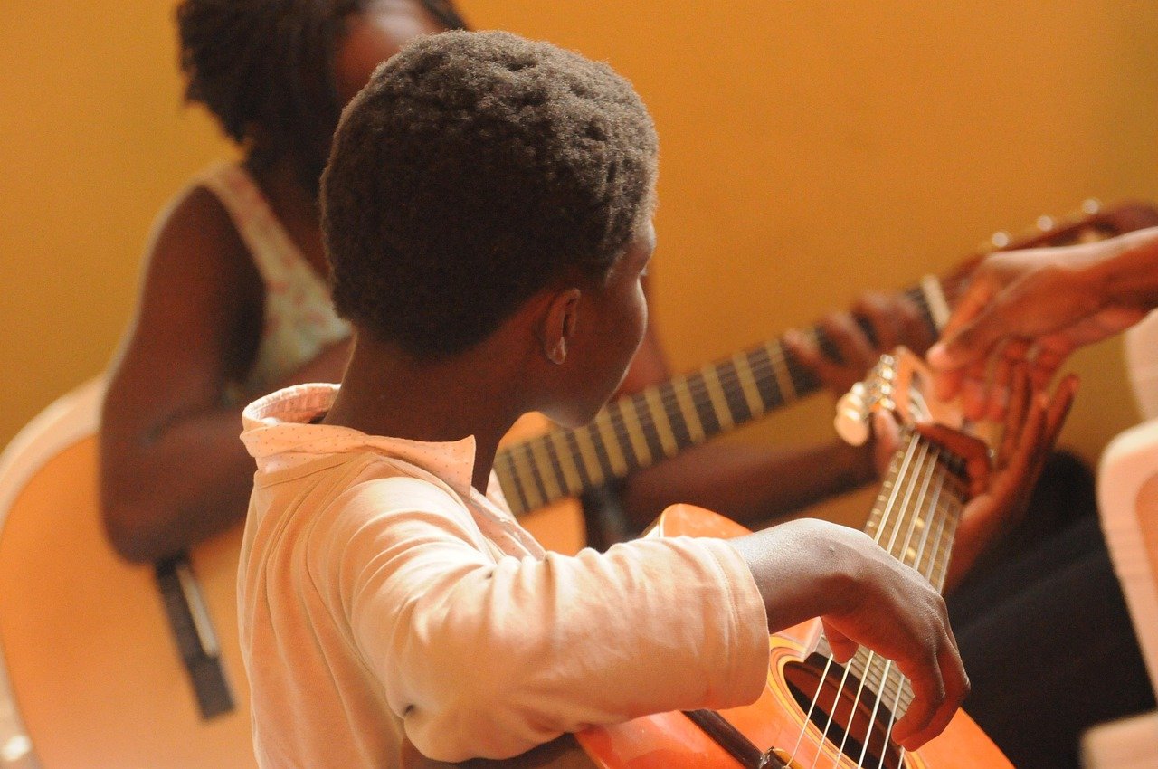 guitar, africa, black, children, learning, classes, music school, africa, children, learning, music school, music school, music school, music school, music school